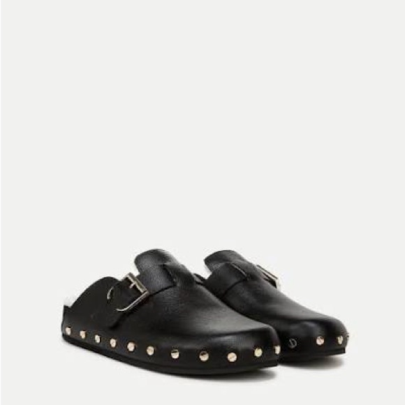 Veronica Beard Shoes - Veronica Beard Fern 2 Shearling Lined Clog. Black. 8